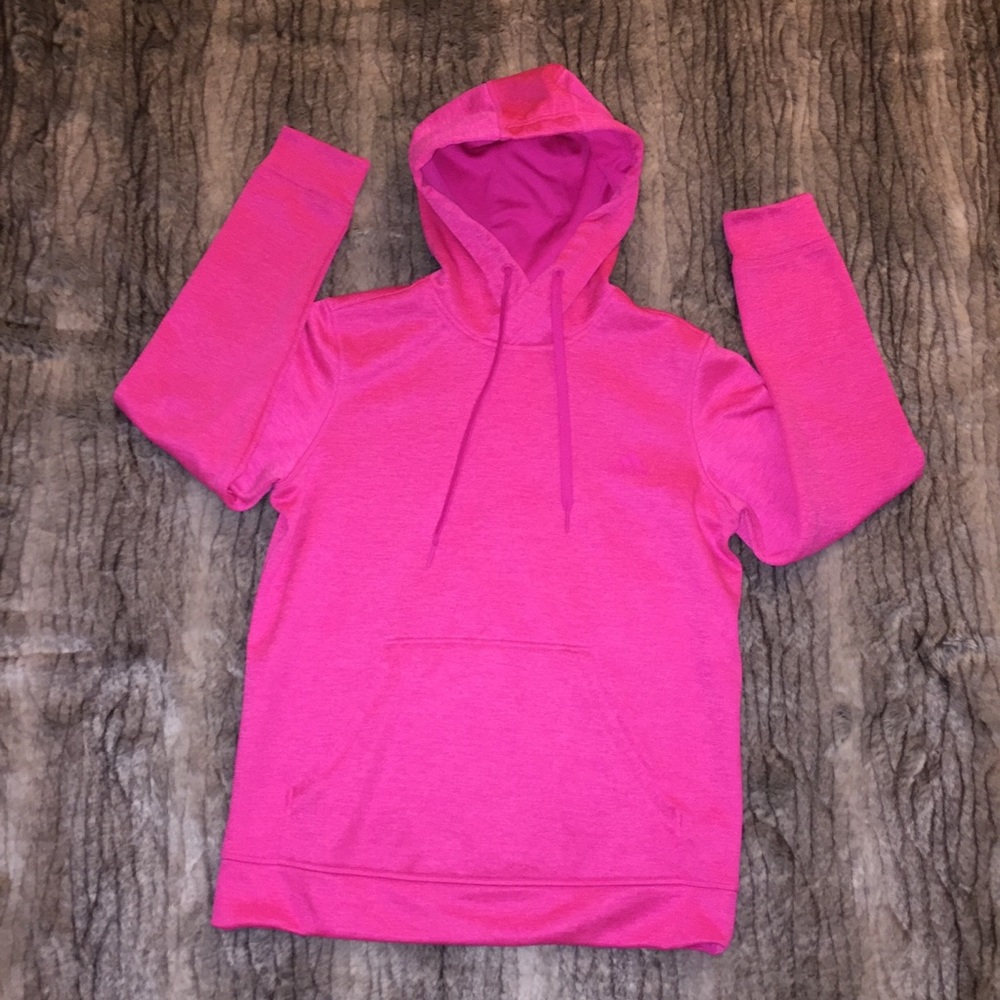 Like NEW Adidas Hot Pink Climawarm Hoodie M